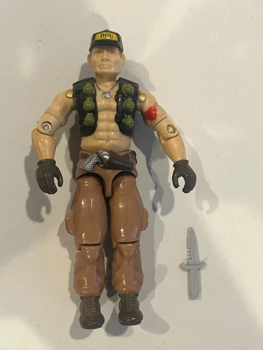 gi joe lot figure 1987 steam roller 100% complete perfect paint