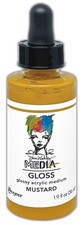 Dina Wakley Media Gloss 2oz Dropper Style-Mustard - 5A002FRM-86970