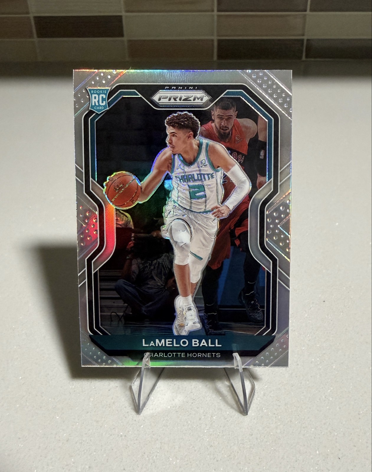2020-21 Panini Prizm - LaMelo Ball #278 Silver Prizm (RC) Hornets Rookie