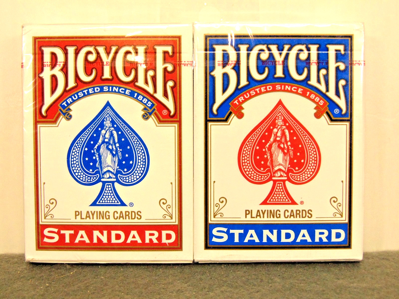 Playing Cards Standard Size Red Blue New Sealed Decks