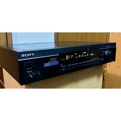 SONY ST-SA5ES FM/AM Stereo Tuner AC100V 50Hz/60Hz Black Used