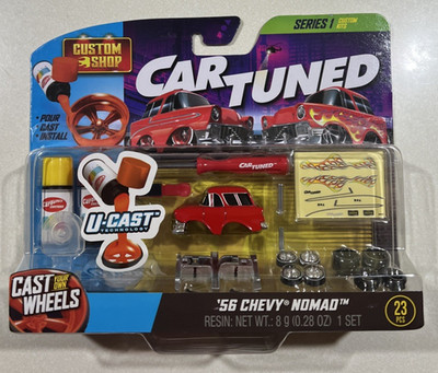 NEW 2025 CarTuned Custom Shop Castworks 1956 Chevy Nomad Car Tuned