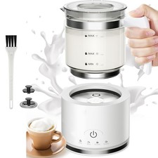 Milchaufschäumer Elektrisch 4in1 Automatische Milchschäumer 500ml Milch Dampfer