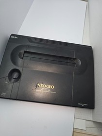 TESTED & WORKING NEO GEO AES CONSOLE SYSTEM DAMAGED FOR PARTS OR REPAIR  #H11
