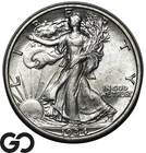 1934-S Walking Liberty Half Dollar, Choice AU++ Better Date