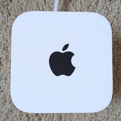 Apple - Apple /AirMac Extreme 無線LAN Model A1521 Apple AirPort A1521 MAC Extreme Base Station 802.11ac Wi-Fi