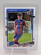 2023-24 FIFA Panini Donruss Soccer Rated Rookie #177 Lamine Yamal RC Barcelona