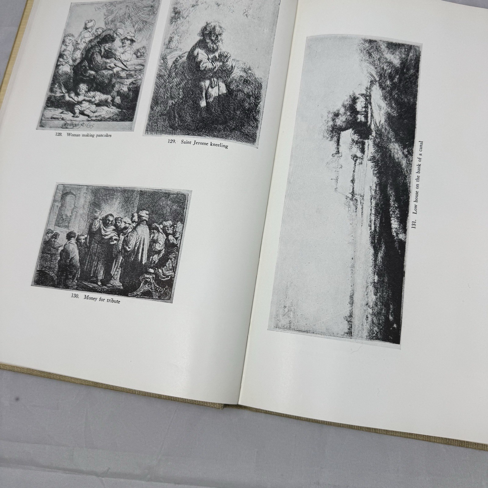 Antique 1937 First Edition The Complete Etchings Of Rembrandt Art Book No DC