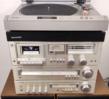Sharp Stereo Anlage SM30 RT30 ST30 RP30 made in Japan 1980