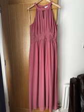 Vila Pink Dress - Size 16