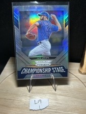 2021 Panini Prizm #CS10 Jake Arrieta Championship Stage Silver Prizm