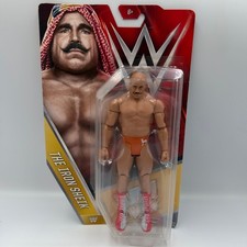 WWE Mattel The Iron Sheik Basic Series Action Figure Orange Trunks 2015 DTD25