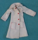 Vintage Barbie Clothes - MOD Era Barbie CLONE White Coat