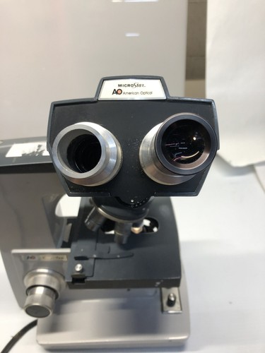 American Optical One Ten Microscope with 5 objective lenses MED - Picture 3 of 9