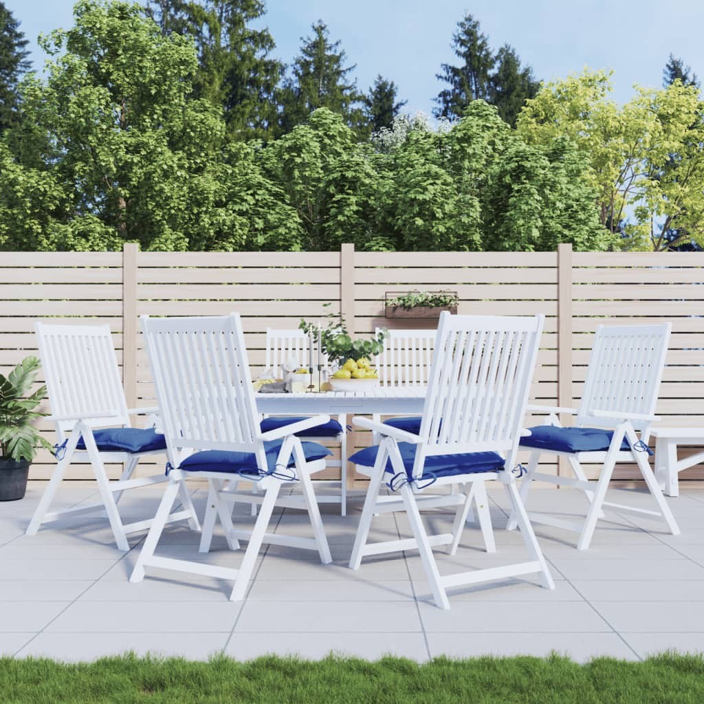 OFFERTA Set 6 Cuscini per Bancali Blu 50x50x7 vidaXL | Impermeabili