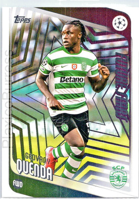 Geovany Quenda 2025-26 Topps UEFA UCC Future Stars #95 Rookie RC  Sporting CP