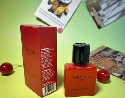 Mens Pheromone Perfume 25ml Long Lasting Woody Spicy Scent Cologne For Daily Wea