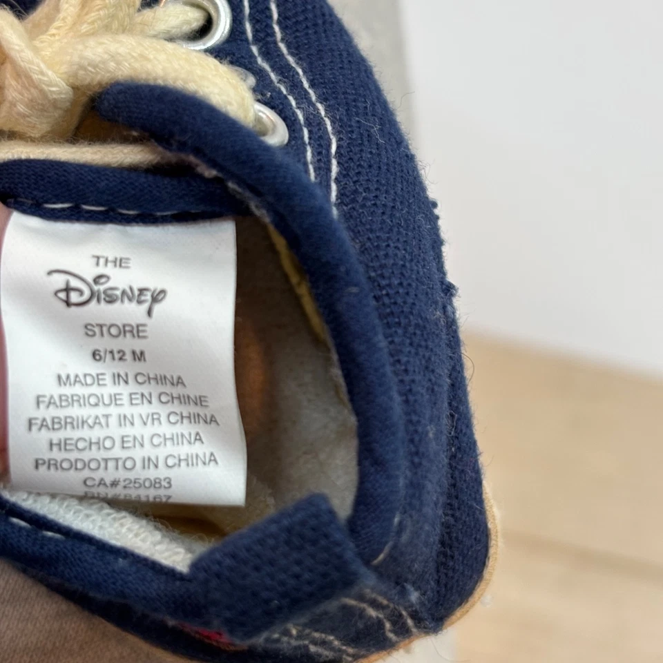 Zapatos de Cuna Mickey Mouse 6-12M Tienda Disney Vacaciones Invierno Bordados Bebé Foto Foto 4 de 4