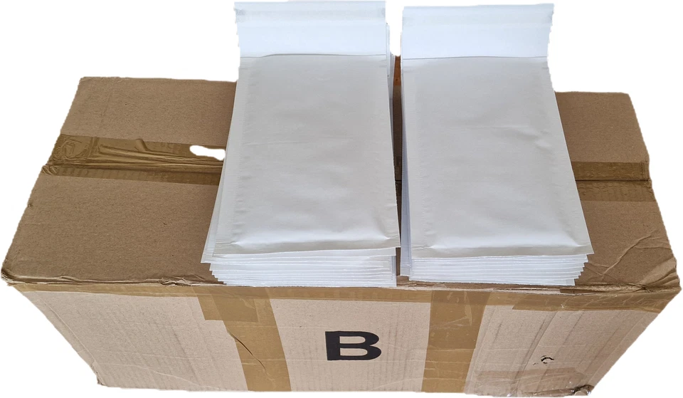 10 Enveloppes Bulles B 12 cm X 21 cm Pochettes Enveloppe Bulle Envellopes - Photo 1/1