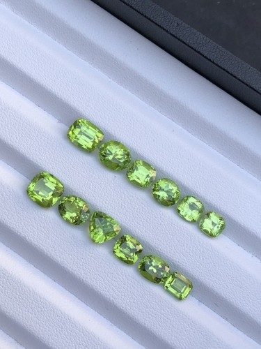 24.10 Carat Top Custom Cut Pakistani Peridot lot, Loose Gemstone - Picture 10 of 10
