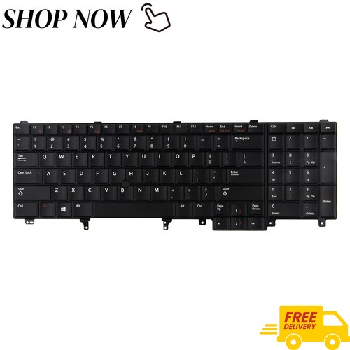 New US Keyboard for Dell Latitude E5520 E5520m E5530 E6520 E6530 E6540 Backlit