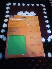 Fiskars Texture Plates 12 Textures Assortment 3 12-56867097J. New Old Stock.