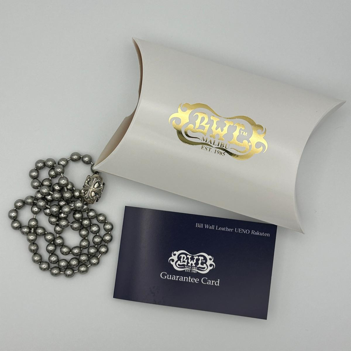 Bill Wall Leather BWL Logo Brand silver925 Stainless Ball Bill Wall Leather BWL Logo Brand silver925 Stainless Ball