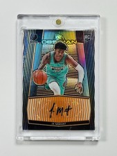 2019-20 PANINI OBSIDIAN JA MORANT #RA-JMT ELECTRIC ETCH ORANGE ROOKIE /50