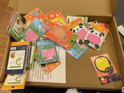 24 Stück Cartoon Haftnotizen Set Stitch Partytüten, Mini Tier Notizen, Aufkleber...
