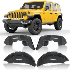Aluminum Inner Fender Liner Front  Rear for 2018-2025 Jeep 4PCS for Jeep JL
