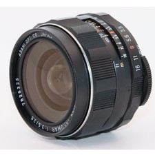 Near Mint Pentax SMC Super Multi Coated Takumar 28mm f/3.5 M42 Lens Japan