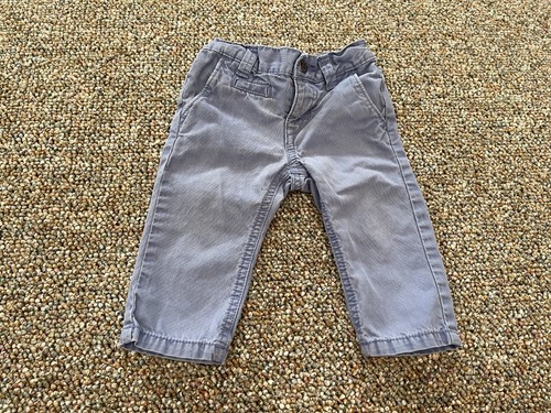 Baby Gap Jungen blau gewaschen gerippt Hose 6-12M