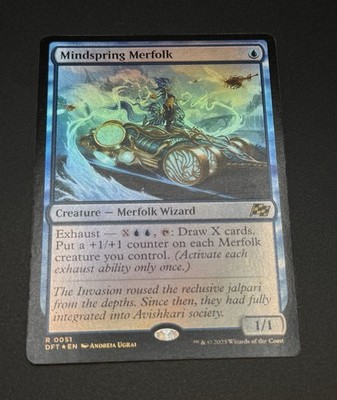 Mindspring Merfolk #51 MTG Card