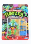 Vintage 1989 TMNT Ninja Turtles Genghis Frog Playmates Sealed Unpunched Minty