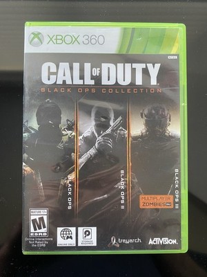 Call of Duty Black Ops Collection Xbox 360 Complete Black Ops 2 3 Tested CIB