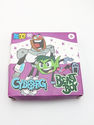 Teen Titans Go #8 McDonalds Happy Meal Toy DC Cyborg Beast Boy - New