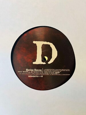 Marilyn Manson / Holy Wood 2000 US ORG LP Black Vinyl Nothing