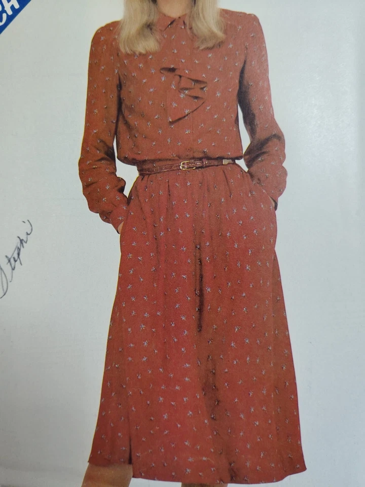 Blouse Top Skirt 6 8 10 Stitch N Save 8206 McCalls Sewing Pattern UC McCall's - Image 3 of 4