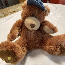 Boyds 10" Plush American Cancer Society Daffodils Days Bear Floppy Hat Soft J70