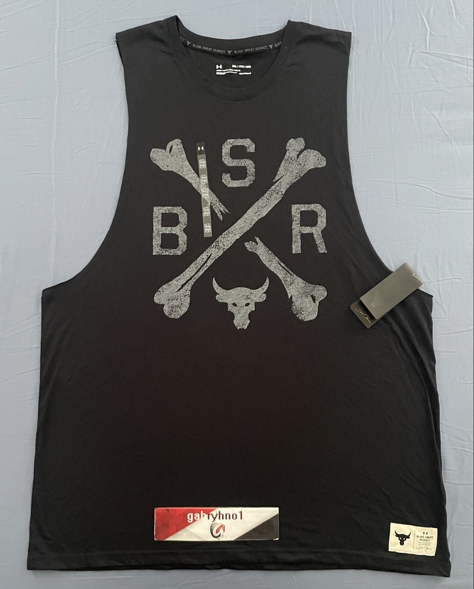 Rock Bsr Project Rock Sweat Activated Tank Under Armour Project