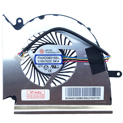 GPU version - Lüfter Kühler FAN cooler für MSI GL75 Leopard 10SDK (MS-17E7)