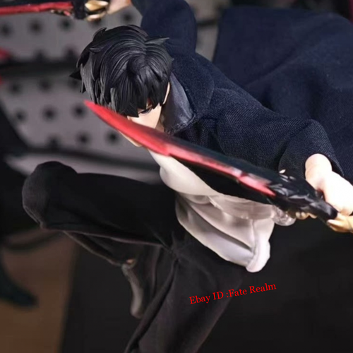 1/12 Sung Jin-Woo Male Head Carving For 6" Romankey Figma SHF Figure Body - Picture 6 of 7