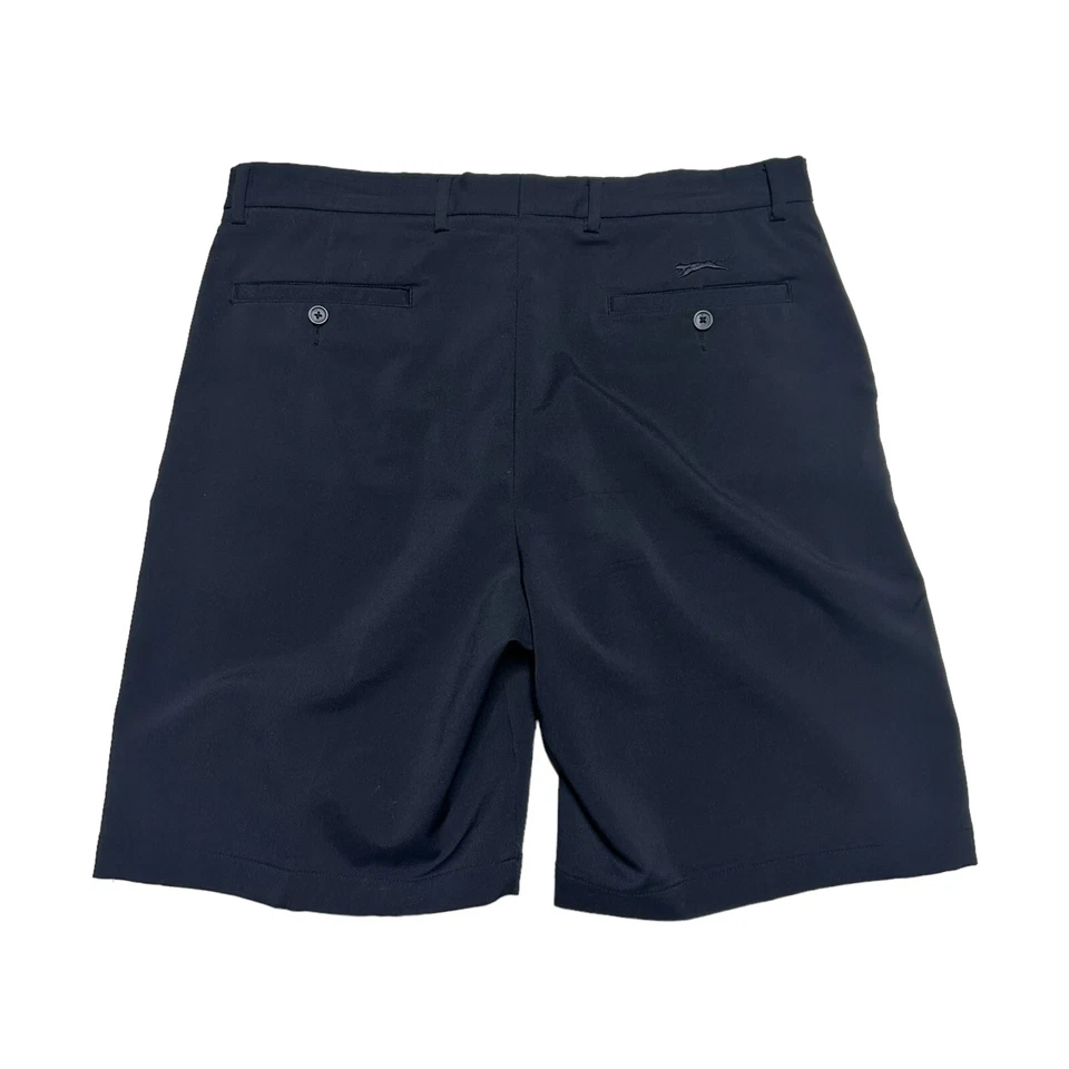 Pantalones Cortos Slazenger Para Hombre 36 Negros Golf Rendimiento Elastizados Frente Plano Informales Foto 2 de 4