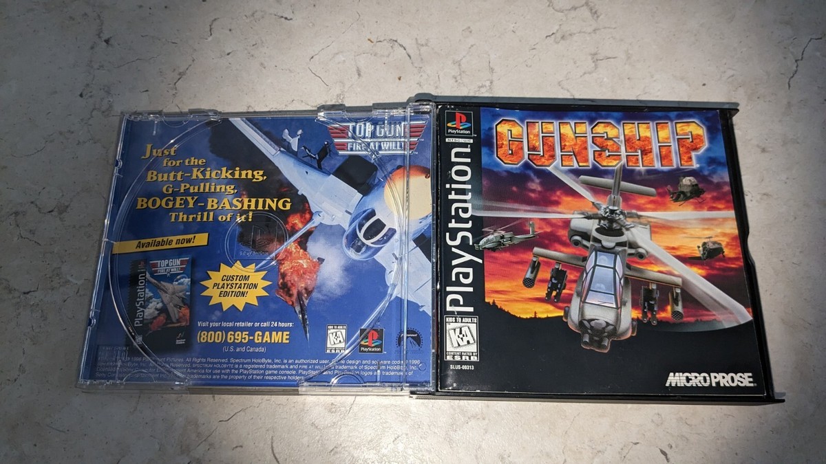 Gunship (Sony PlayStation 1, 1996) 19703464705| eBay