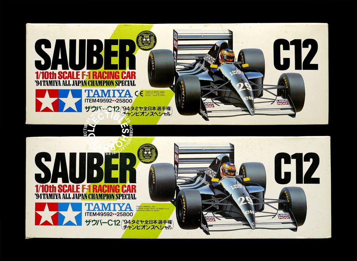 爆買いしたくなる RC 1/10 Vintage Tamiya Sauber F1 Chassis F103 #49592 C12 田宮模型