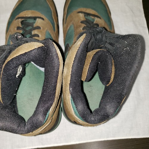 Vtg Nike Caldera Hiking Boots Brown suede green Unisex 7,5 - Picture 8 of 12