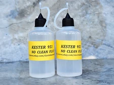 2 x 50 ml.  KESTER 951   Soldering Liquid Flux