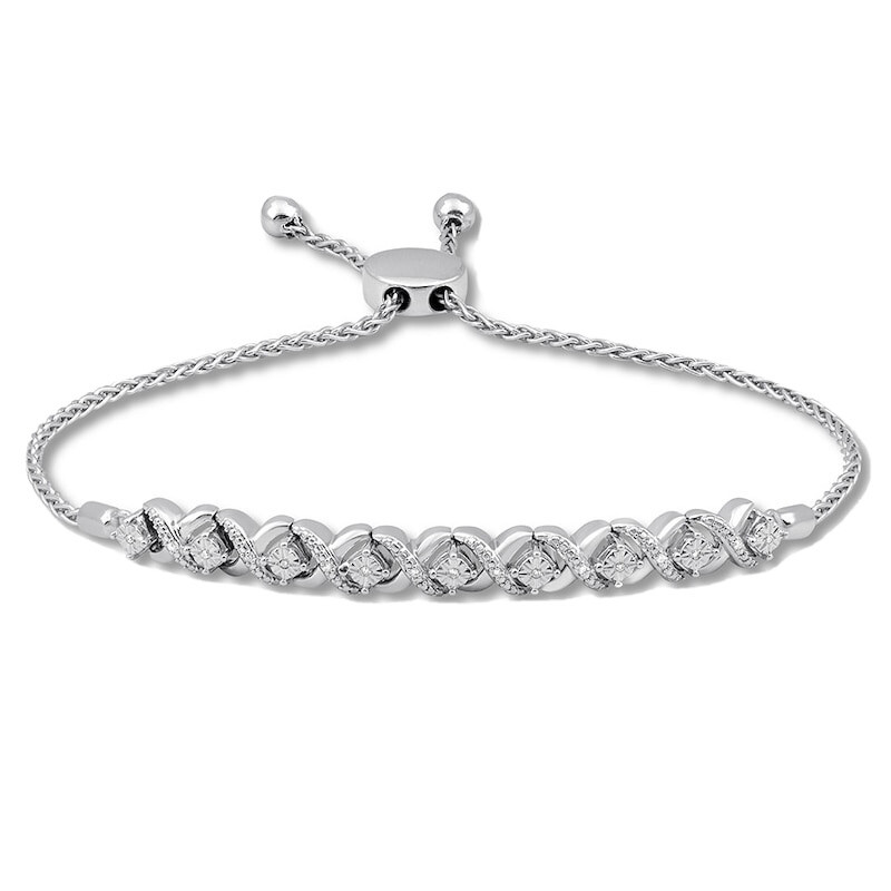 kays diamond bolo bracelet
