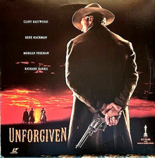 UNFORGIVEN CLINT EASTWOOD/GENE HACKMAN PREMIUM QUALITY USED LASERDISC NM/EX 