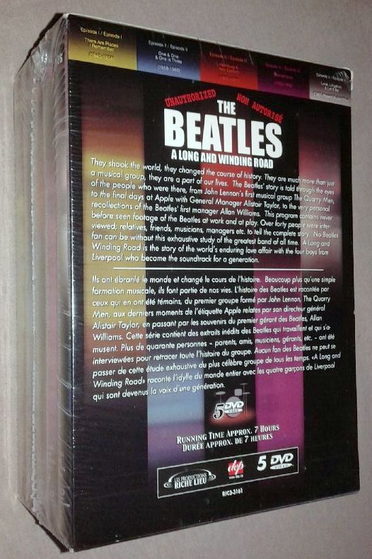 THE BEATLES-A LONG AND WINDING ROAD–5DVD BOX FACTORY SEALED | eBay